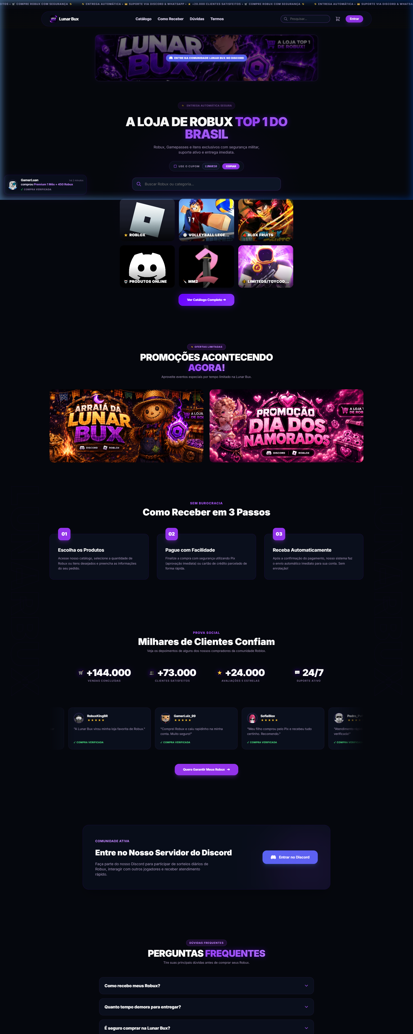 Lunar Bux - Produto Digital